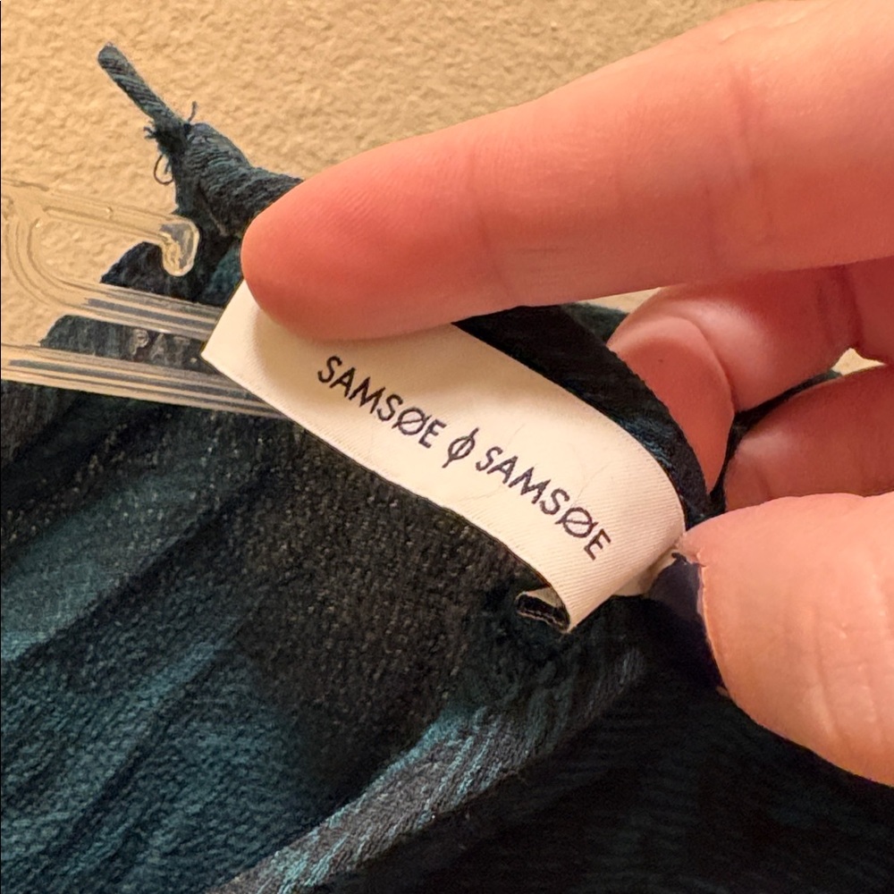 Samsoe Samsoe Green Patterned Blouse - image 2